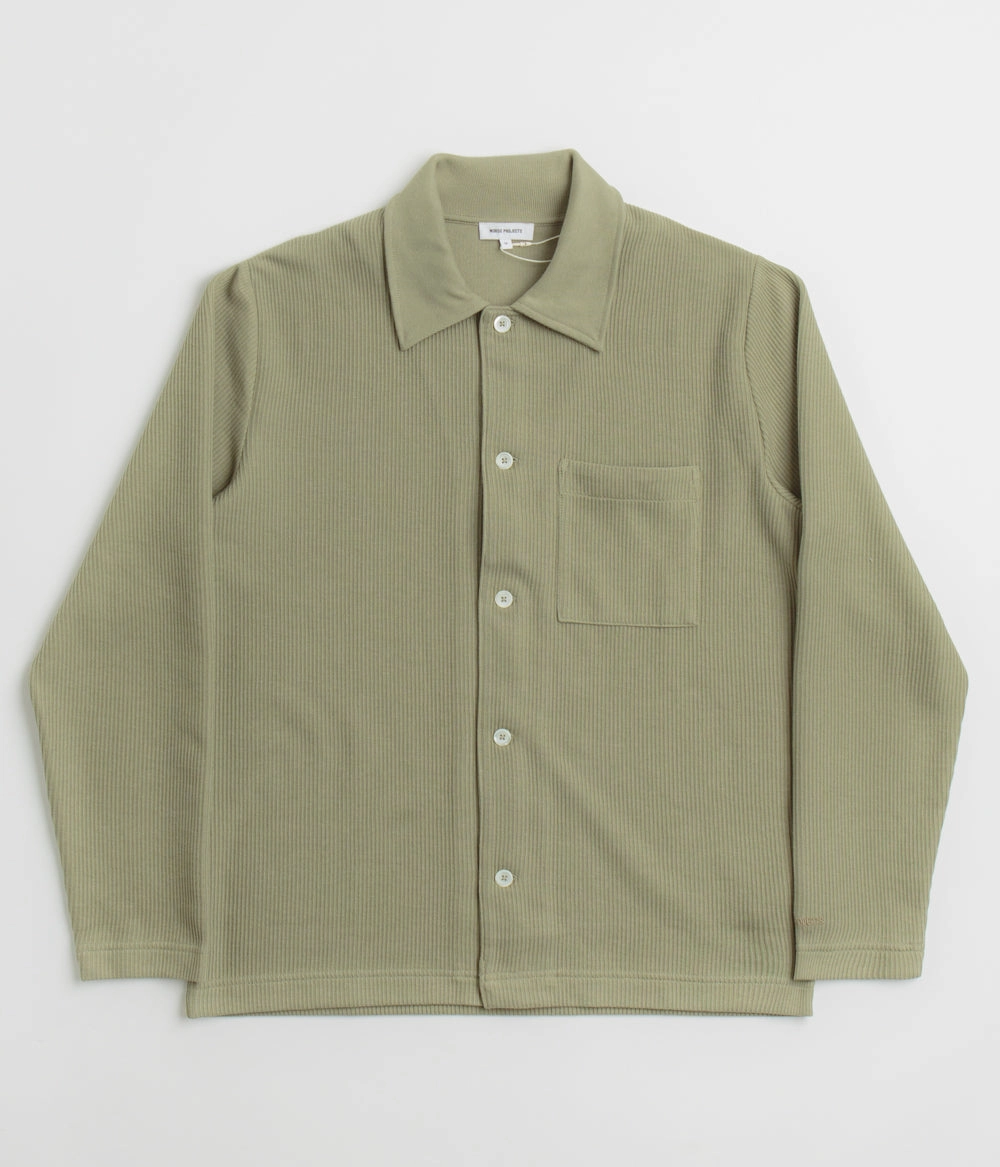 middle aged people Norse Projects Jorn Double Face Overshirt - Clay