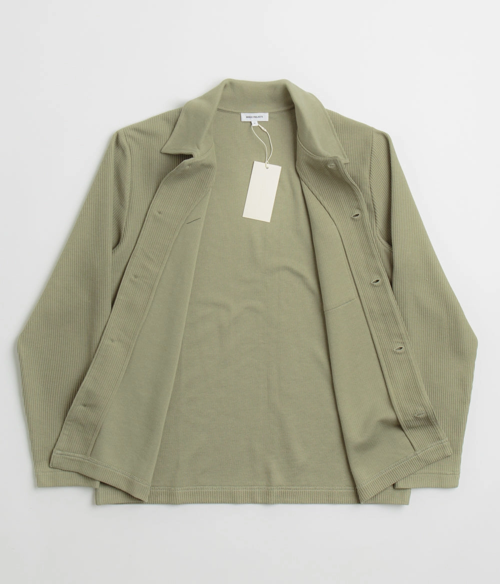 Norse Projects Jorn Double Face Overshirt - Clay exploration
