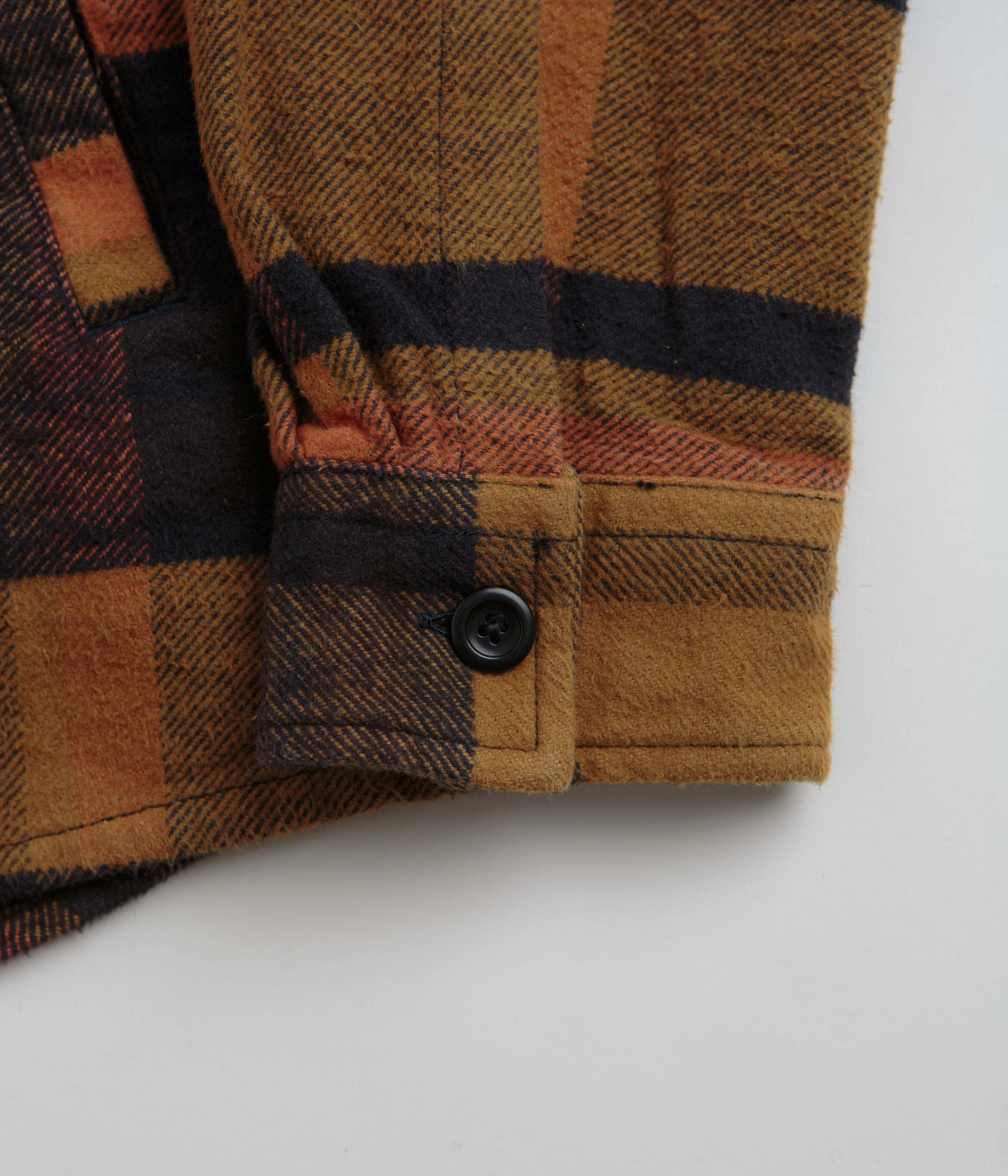 Shelf Easy Fit Norse Projects Julian Organic Heavy Twill Overshirt - Dark Navy