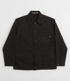 Norse Projects Standard Twill Overshirt - Black Easter wear