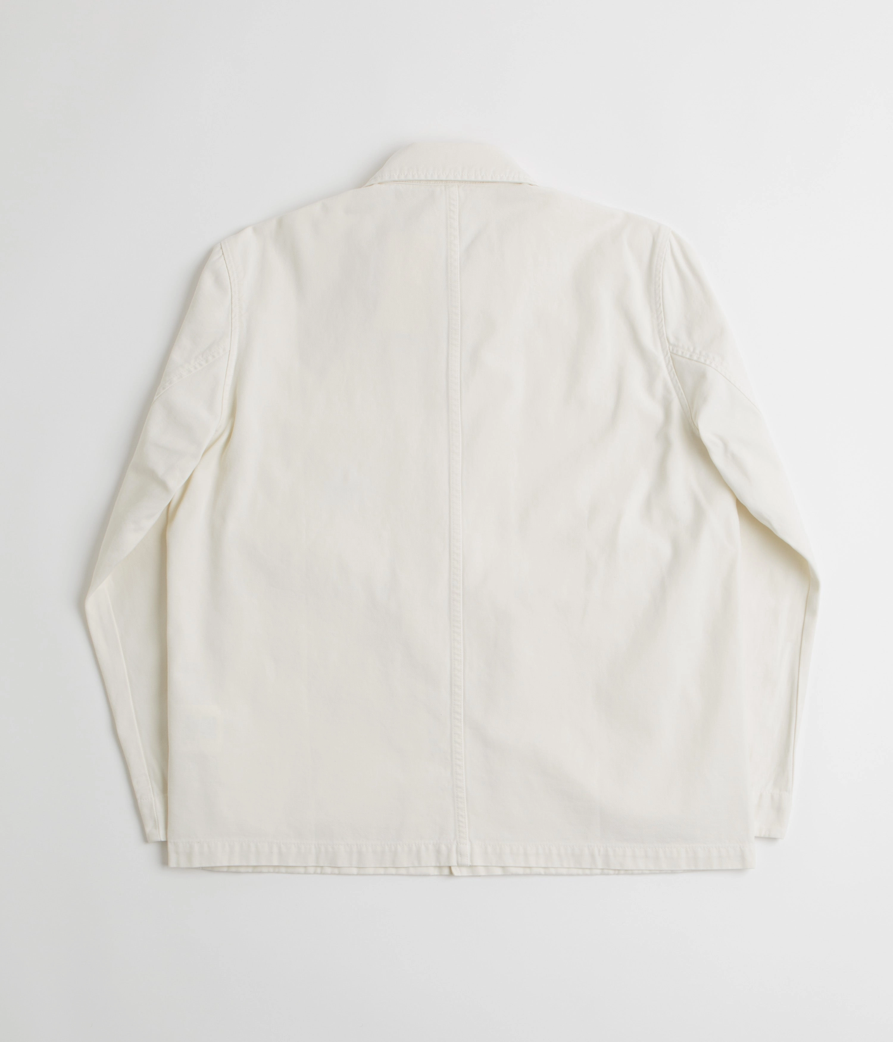 Unveil Diploma Norse Projects Standard Twill Overshirt - Ecru