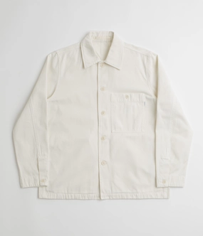 Fall Friendly Commemorate Norse Projects Standard Twill Overshirt - Ecru