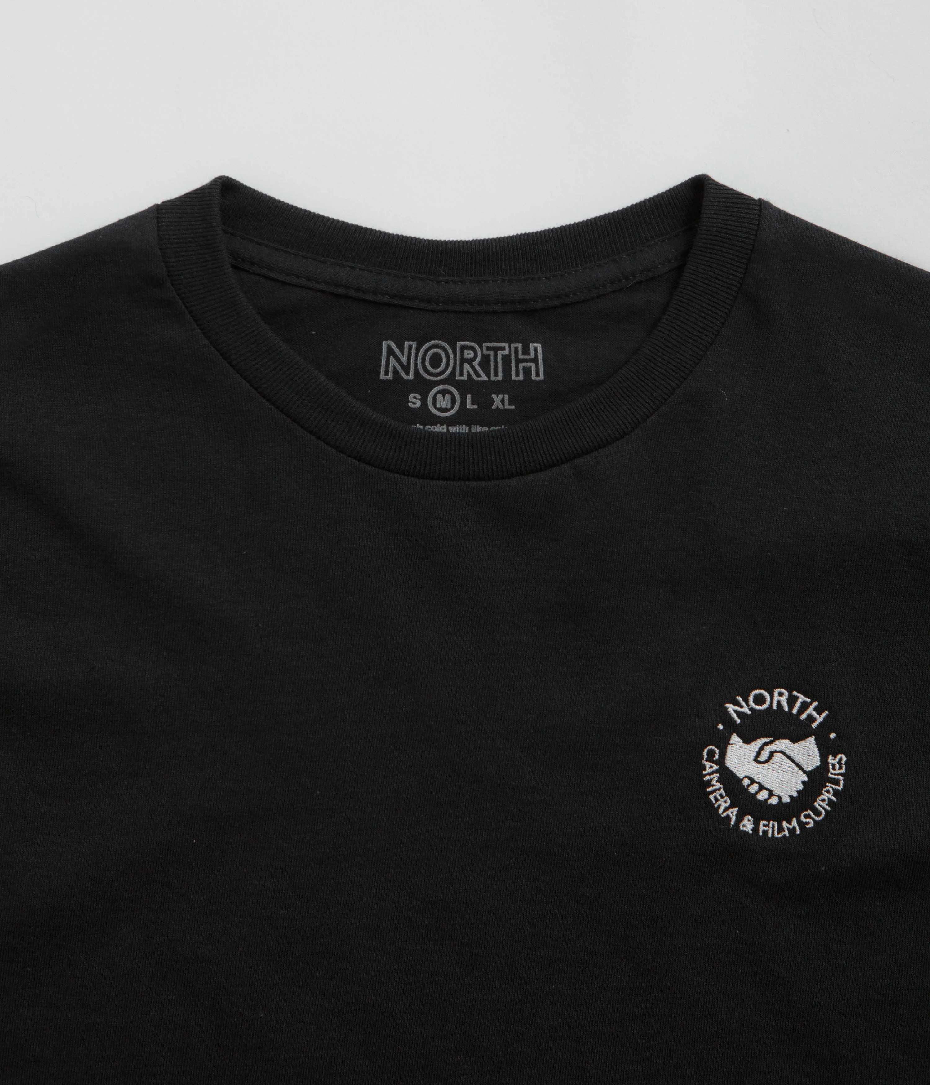 library event North Supplies Logo T-Shirt - Black / White