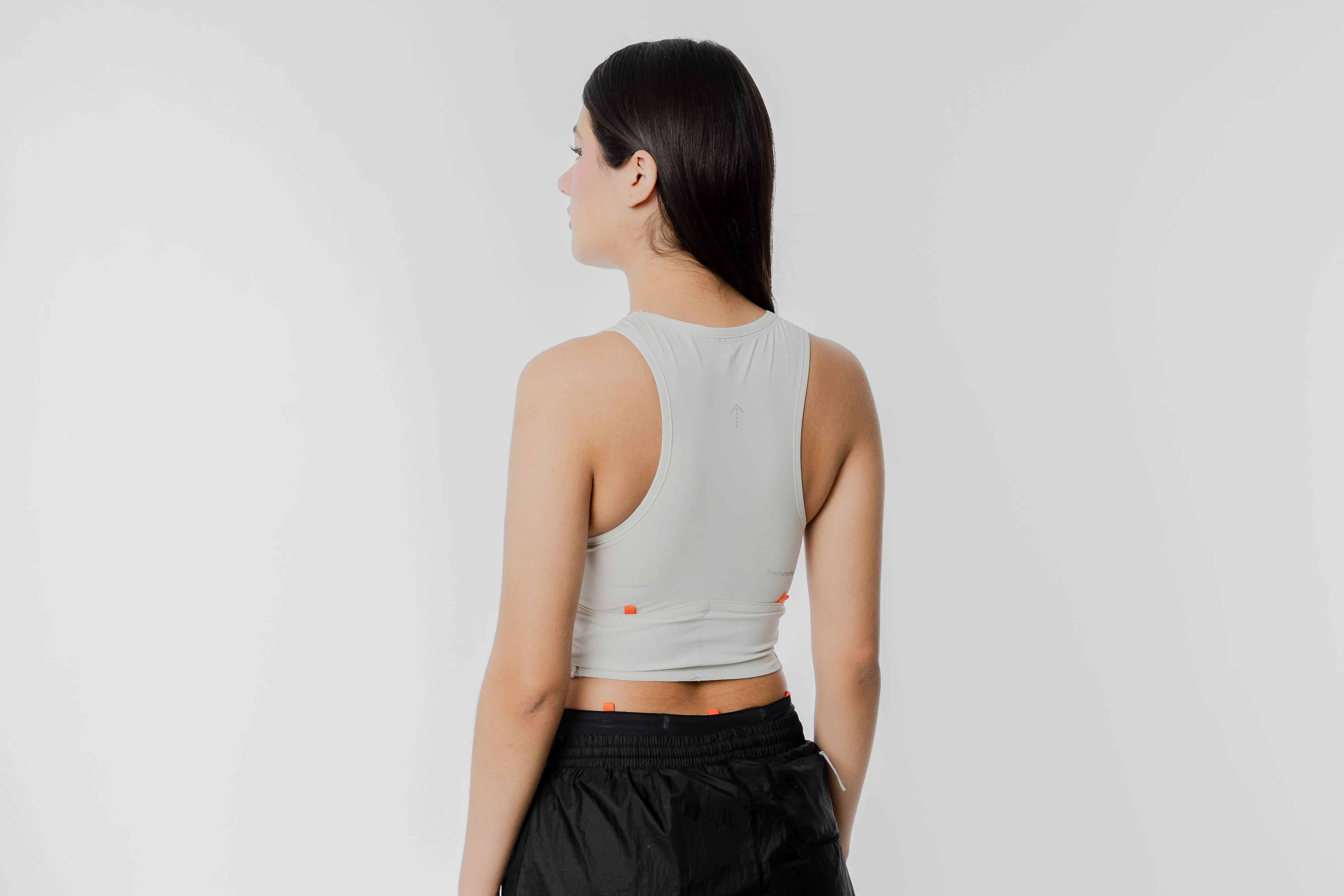 Women's adidas x H.Koumori Crop Top Layered Neckline