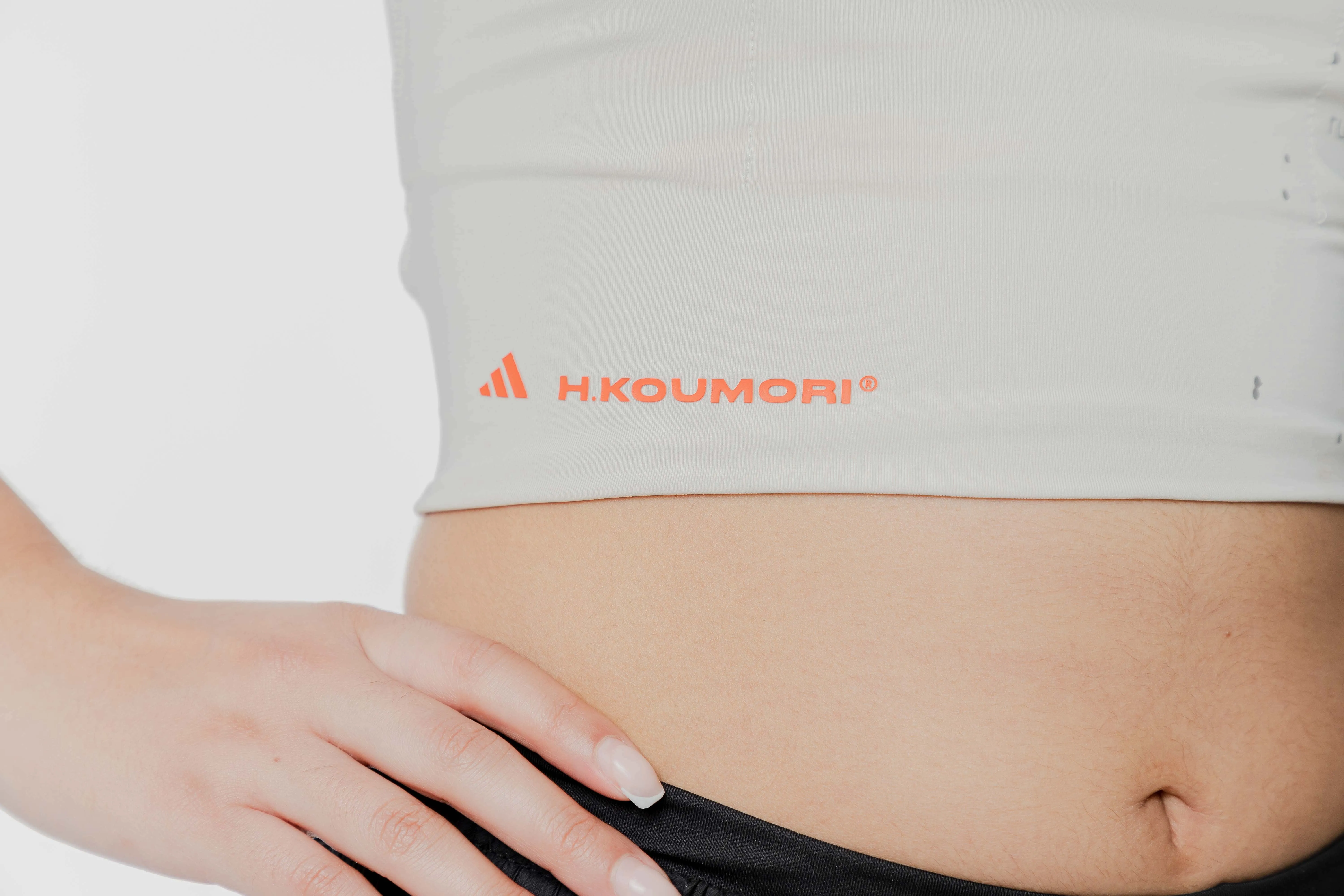 Women's adidas x H.Koumori Crop Top Modern Silhouette BreathableBackVents