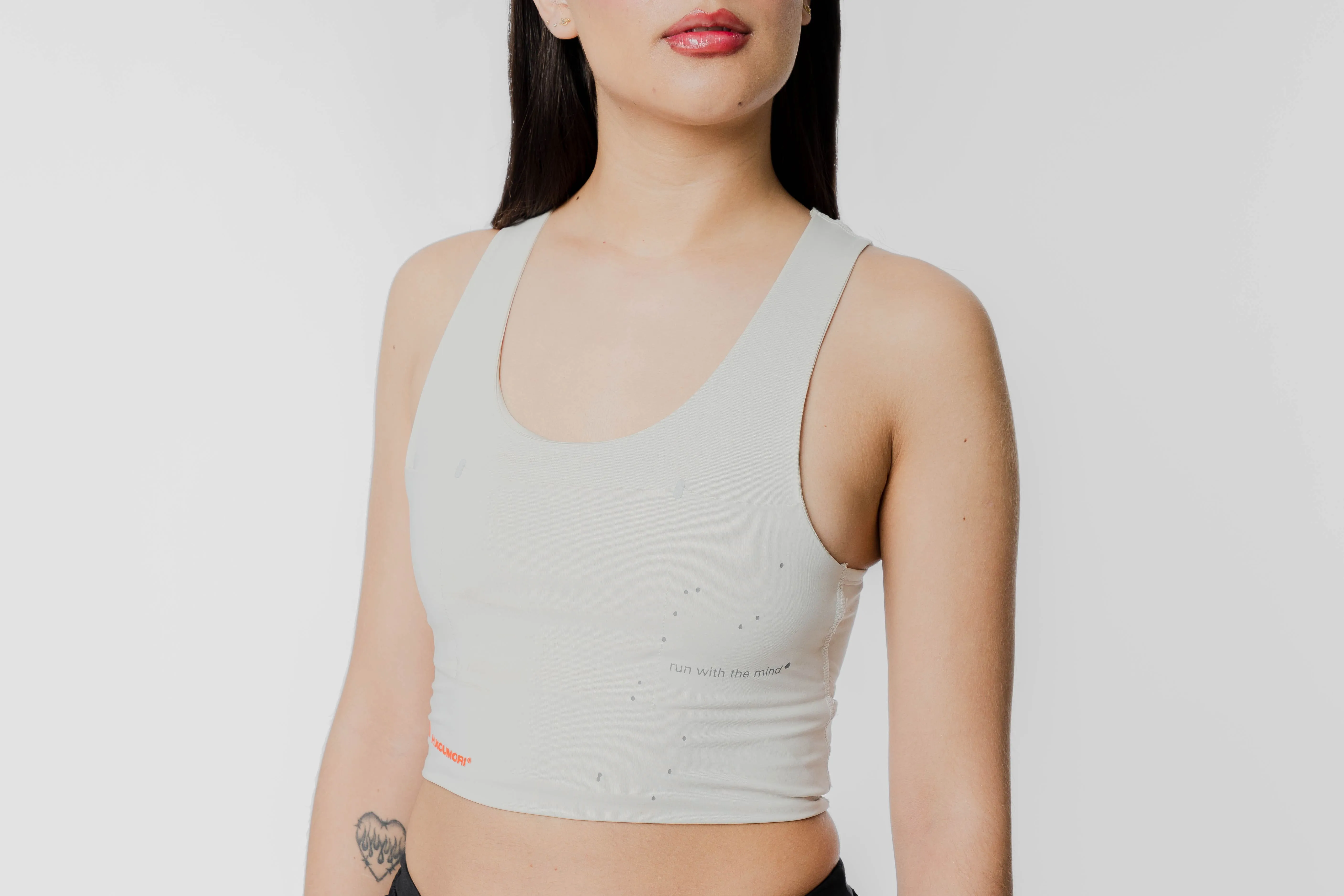 LightReflectiveTrim FlexibleCollar Women's adidas x H.Koumori Crop Top