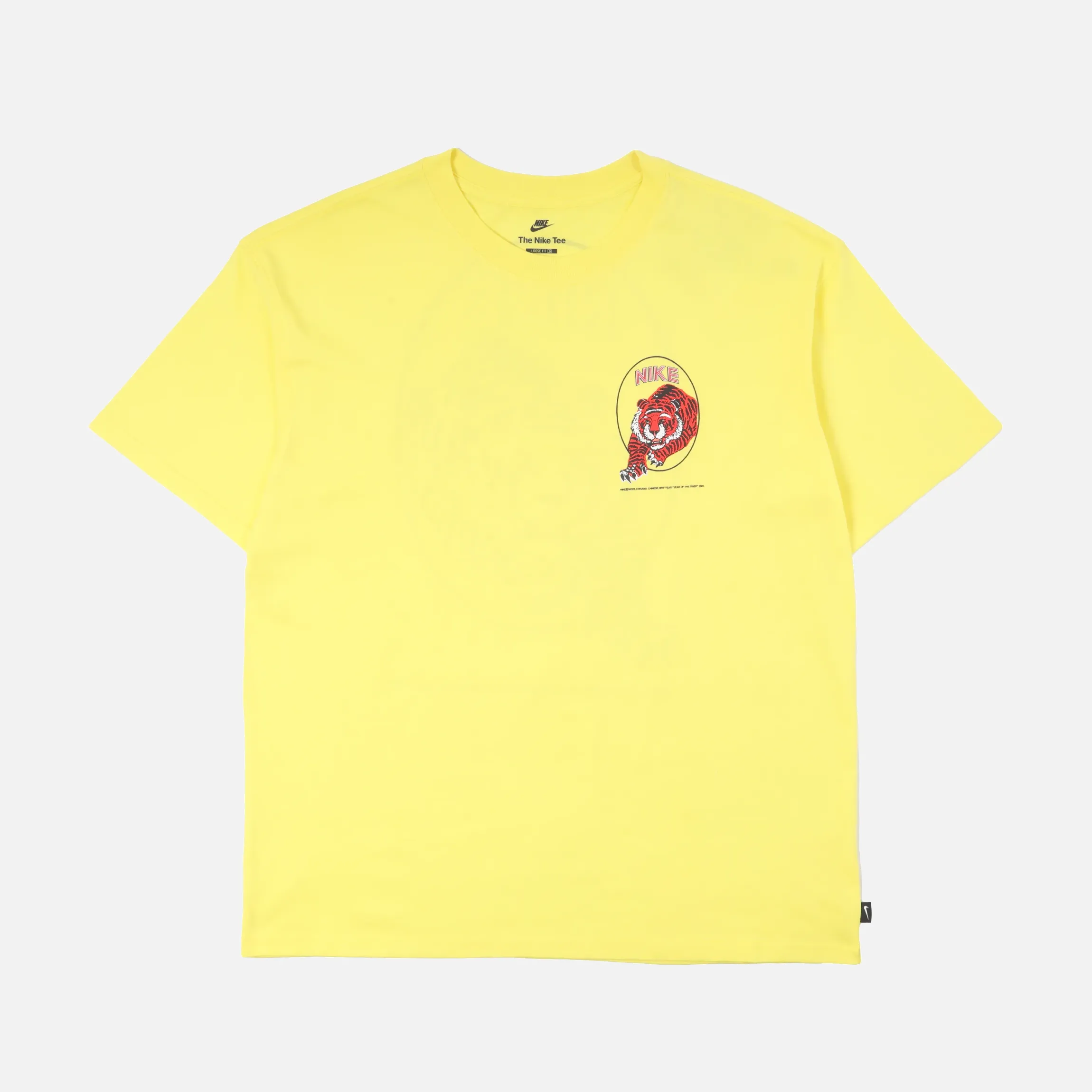 NRG CHINESE NEW YEAR SS TEE - OPTIC YELLOW LowMaintenanceFabric