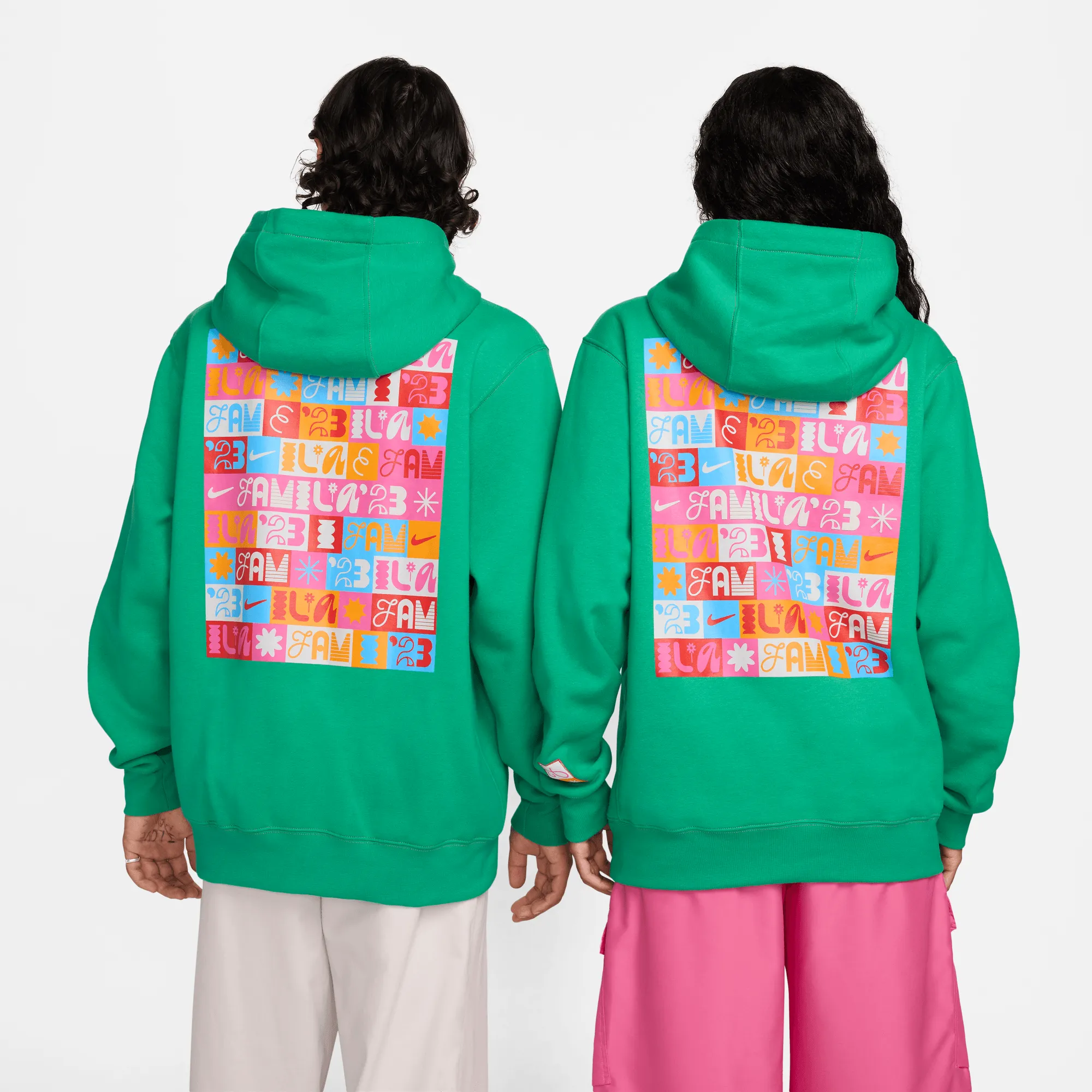 CompressionFreeCuffs NSW CLUB FLEECE HOODIE "LA FAMILIA" - STADIUM GREEN"