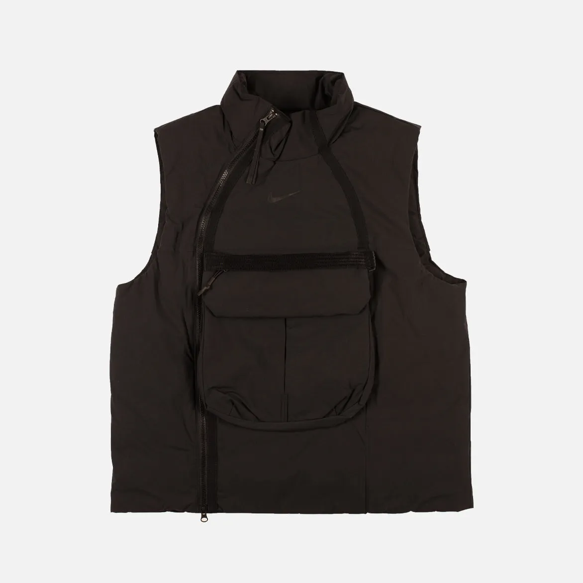 NSW TECH PACK SYNTHETIC FILL VEST - BLACK Reinforced Edges