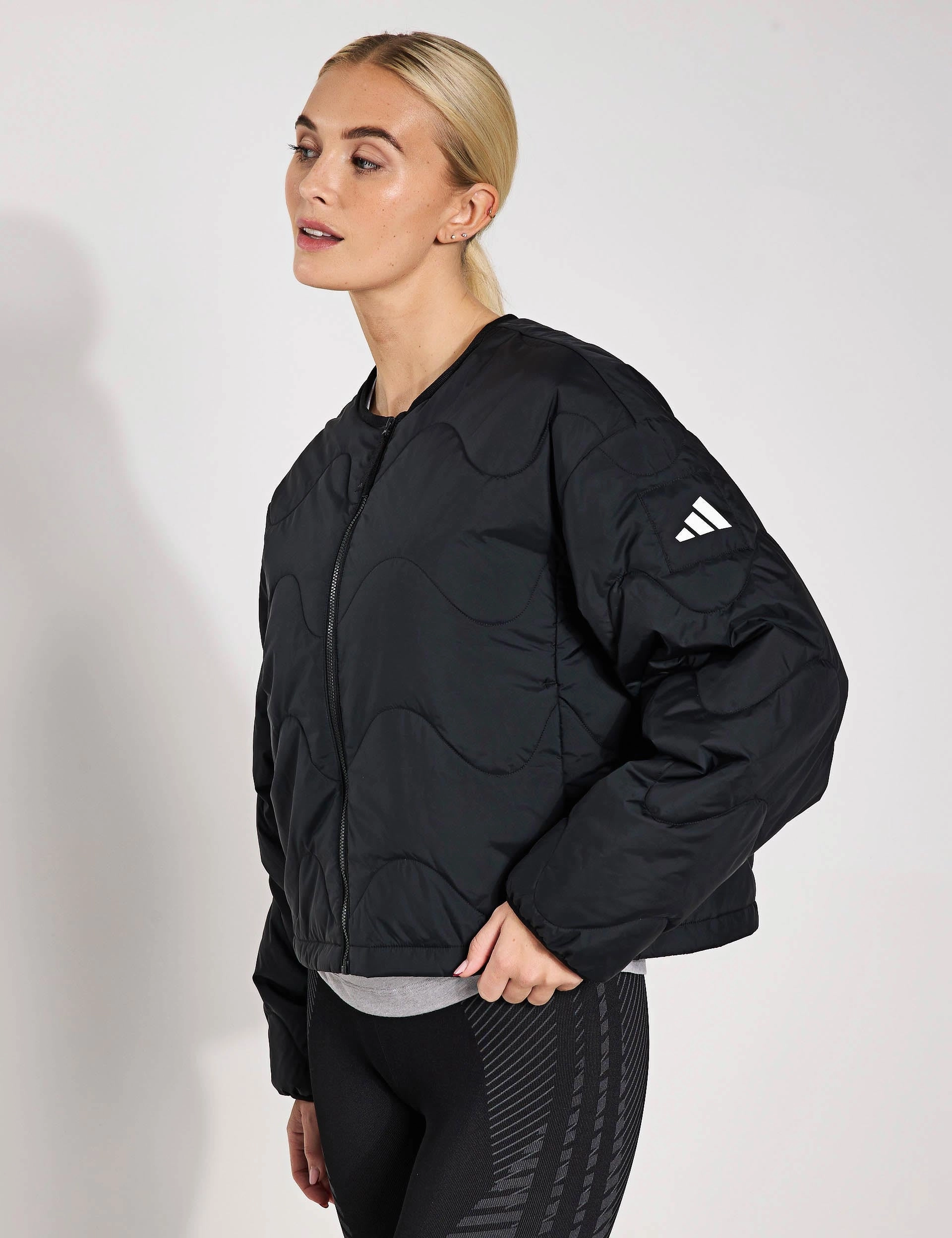 Classic Urban Wear On The Go Layer Nuganic Insulation Jacket - Black