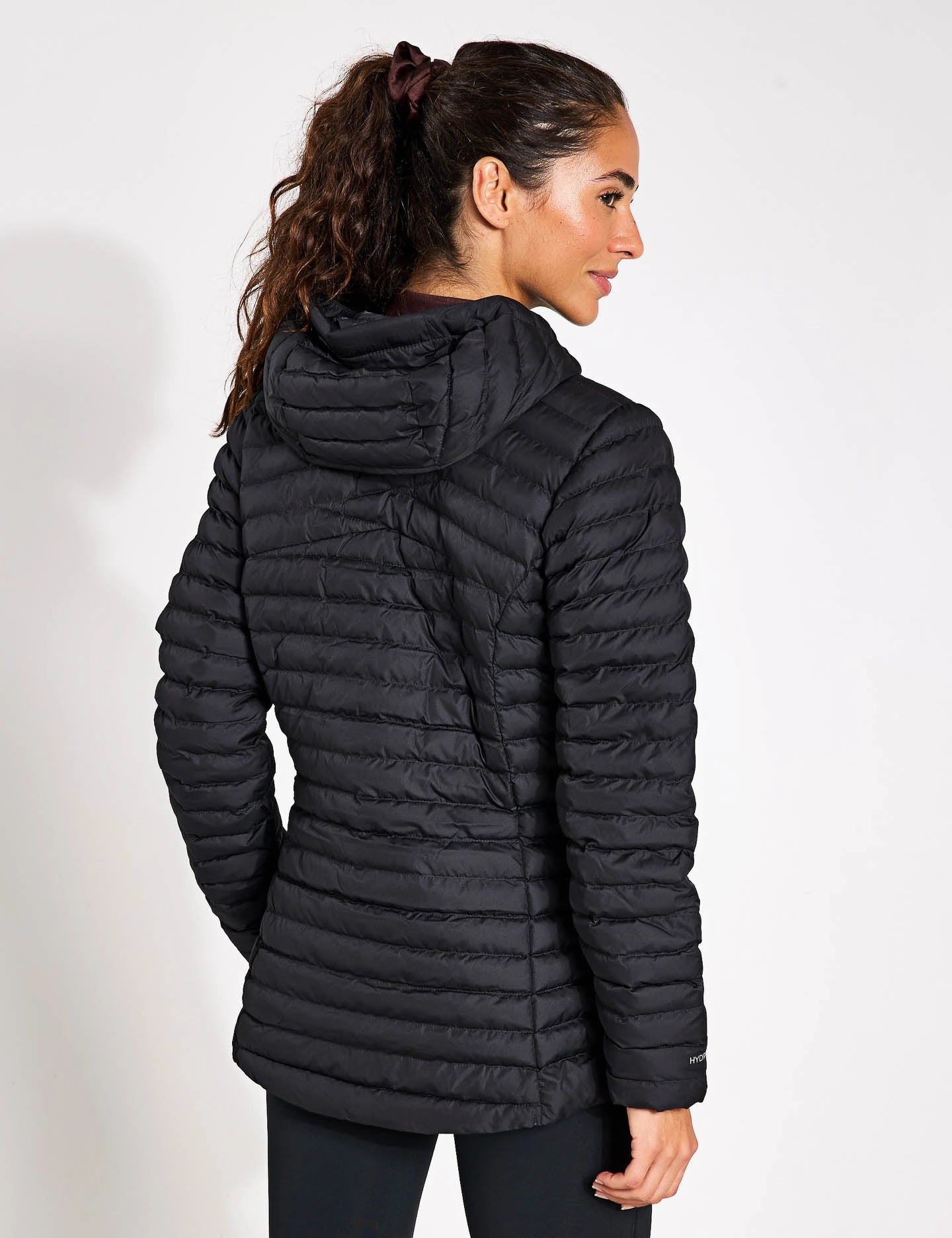 stain resistant coating Minimalist Style Nula Micro Jacket - Jet Black
