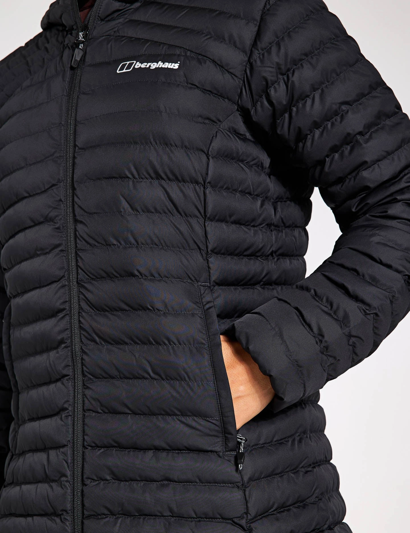 Nula Micro Jacket - Jet Black Hidden Pocket System