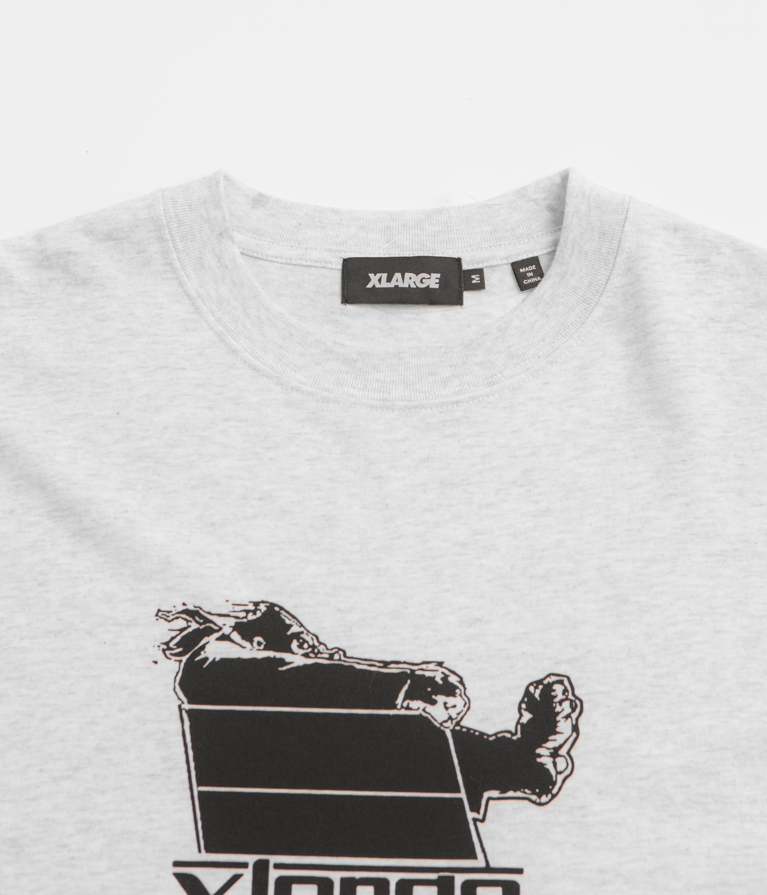 hotel XLarge Wind Pressure T-Shirt - Ash