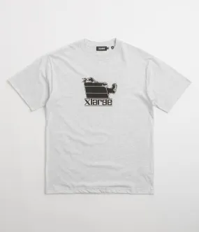 Vintage Look XLarge Wind Pressure T-Shirt - Ash