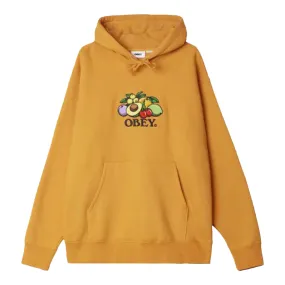 Obey Basket Hoodie - Sun Dial Brushed Interior Laser Cut Details