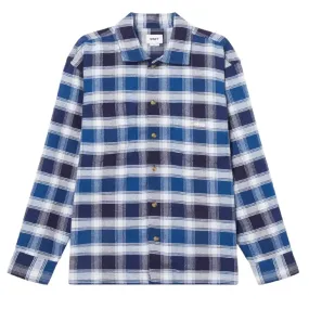 Obey Bigwig Hugo Woven Shirt - Academy Navy Subtle patterns