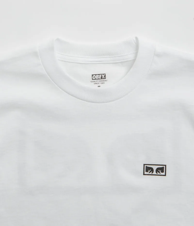 blazer silhouette Obey Eyes 3 T-Shirt - White