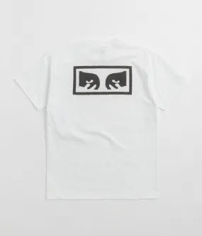 Obey Eyes 3 T-Shirt - White Bold Patterns