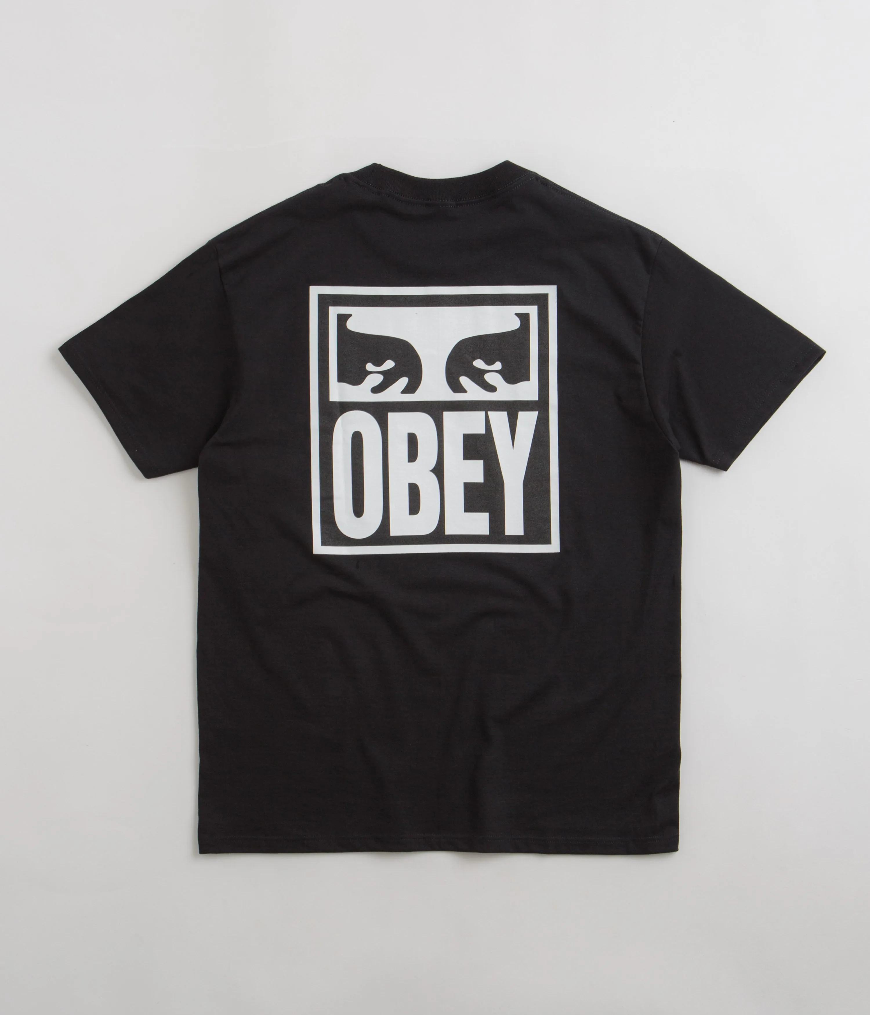 Obey Eyes Icon 2 T-Shirt - Black leggings silhouette