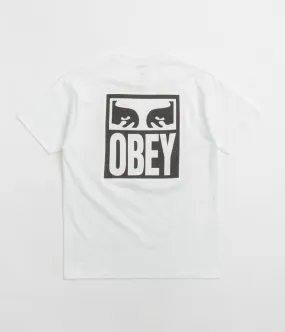 Sweat Wicking Obey Eyes Icon 2 T-Shirt - White