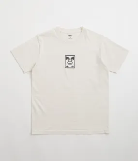 Obey Icon Face T-Shirt - Pigment Chalk A-line silhouette casino event