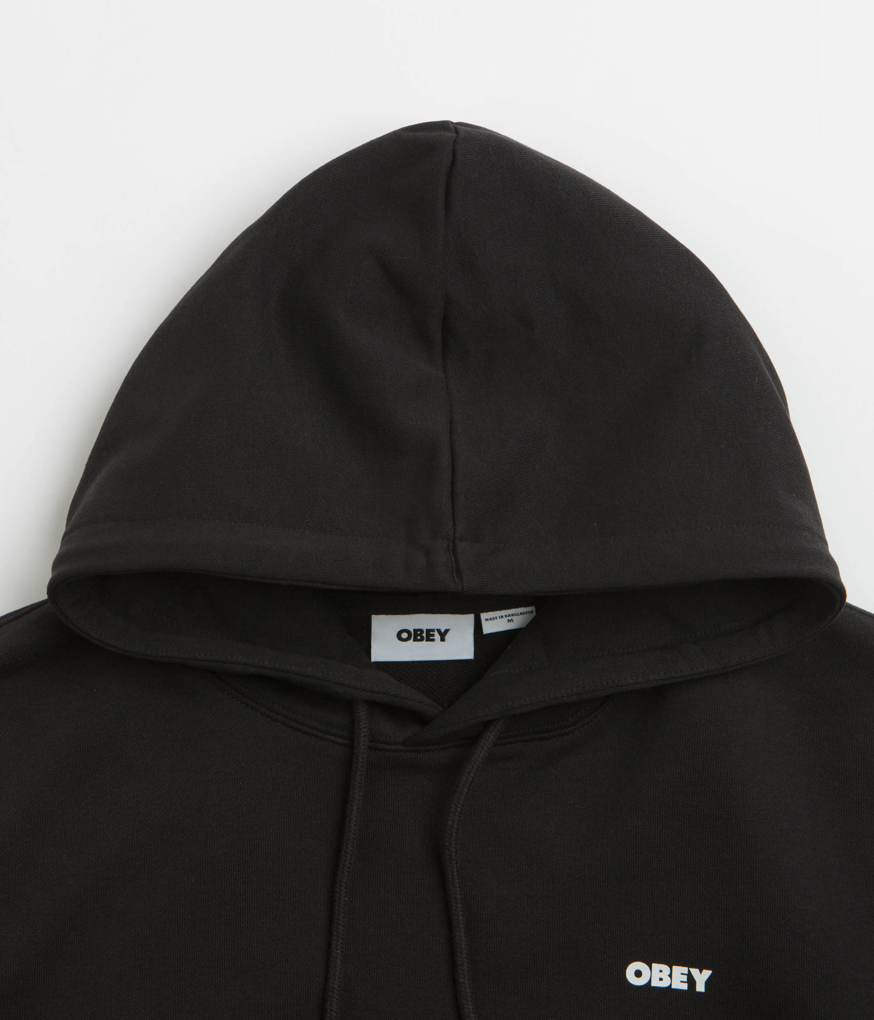 Wedges business venue event Obey Icon Stencil Flame Hoodie - Black