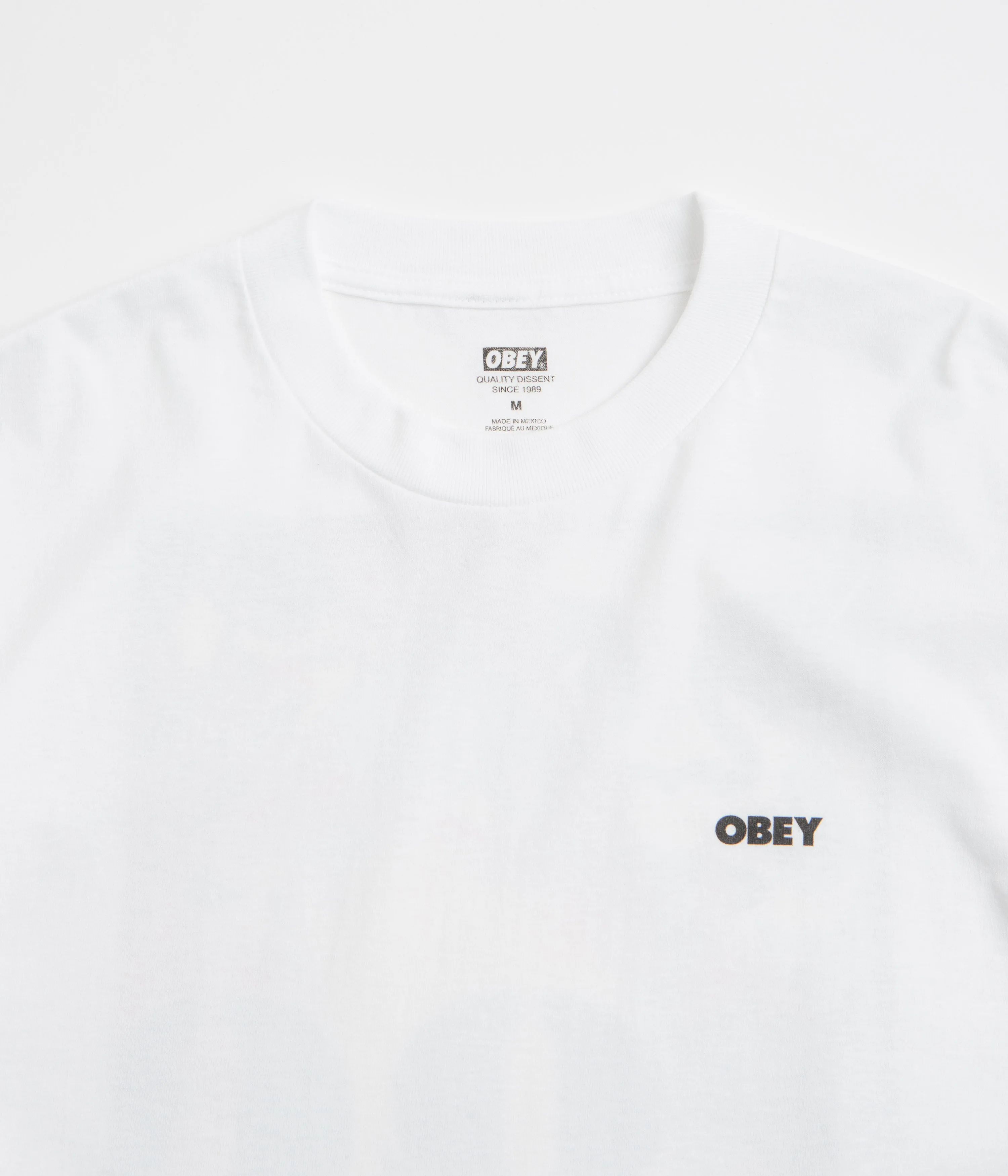 helicopter event billiards venue Obey Lisbon Icon T-Shirt - White