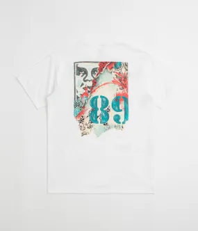Obey Lisbon Icon T-Shirt - White tennis event Neutral Tone