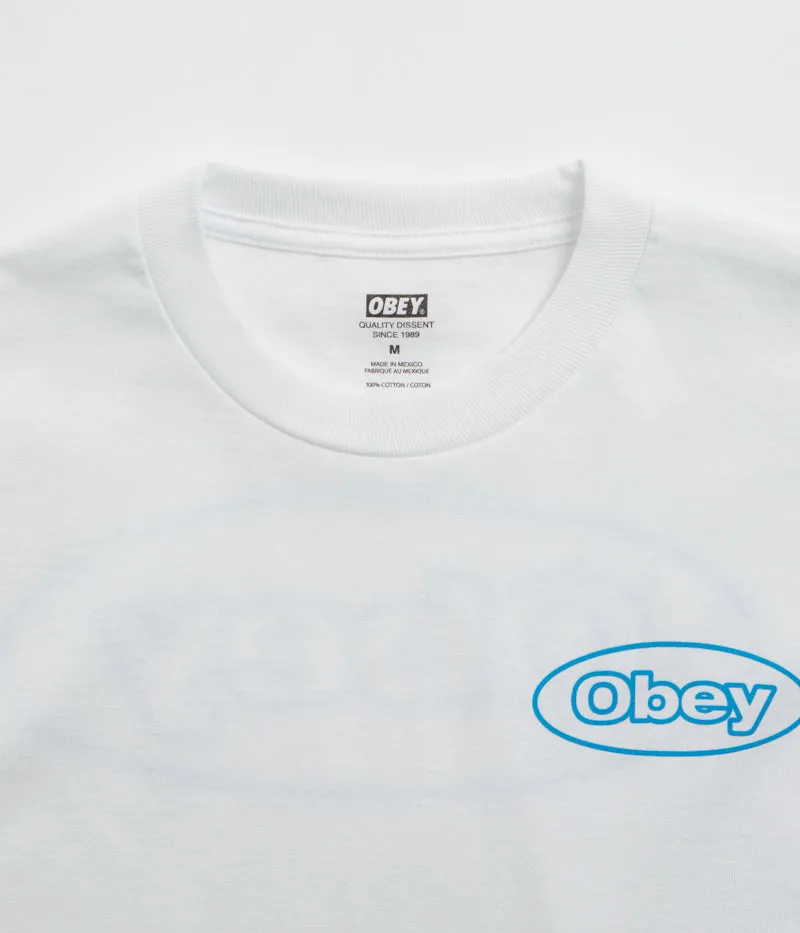 Obey Reaction T-Shirt - White Limited availability