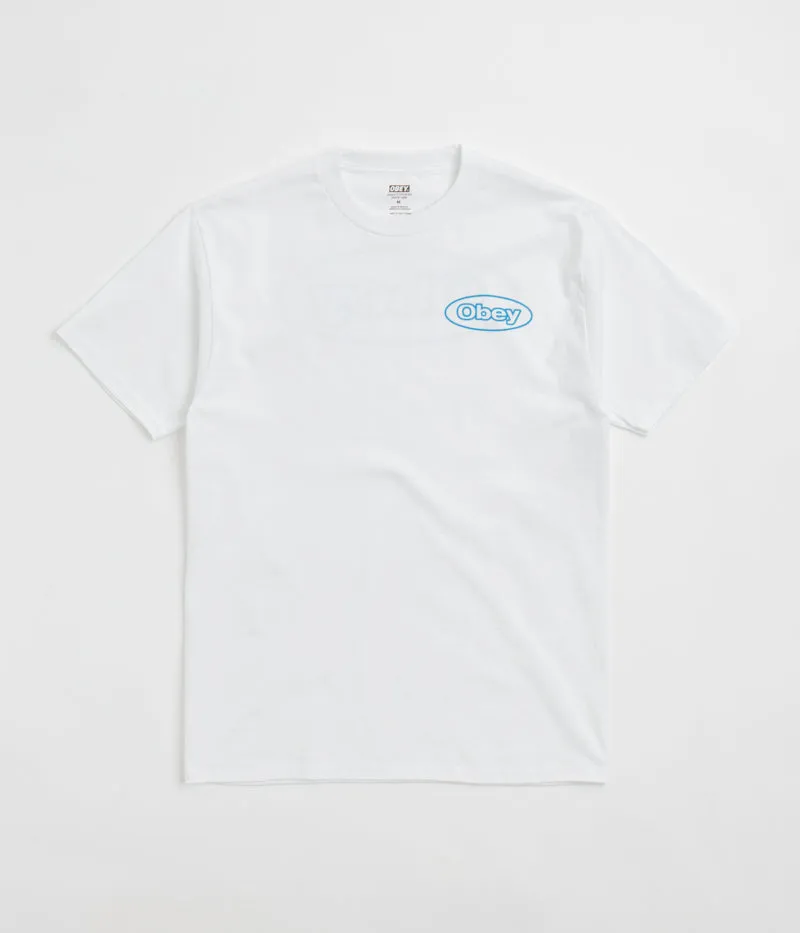 Daytime Obey Reaction T-Shirt - White