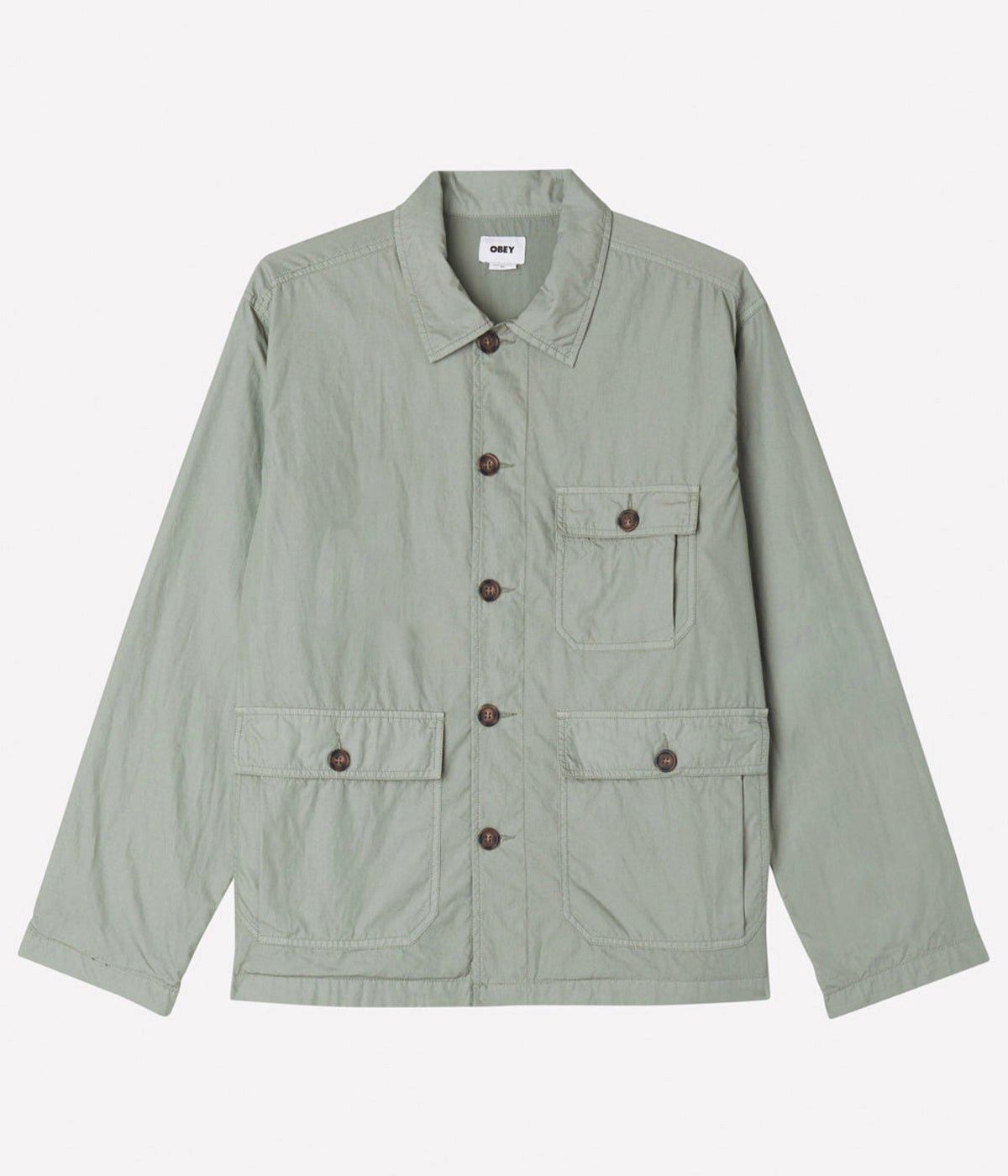 Matte Finish Eco Certified Textile Obey Austin Utility Jacket