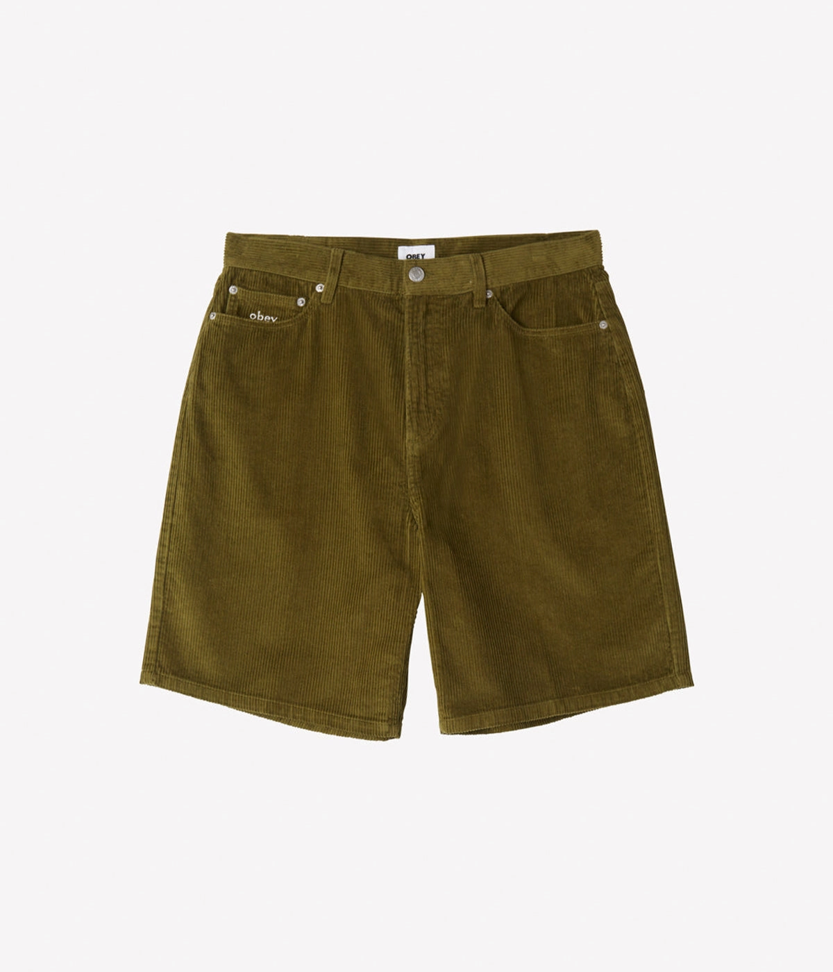 Obey Bigwig Baggy Corduroy Short Warm Day Outfit Eco Friendly Dye Process