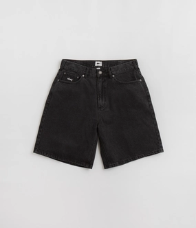 energetic look Swimwear Obey Bigwig Baggy Denim Shorts - Faded Black