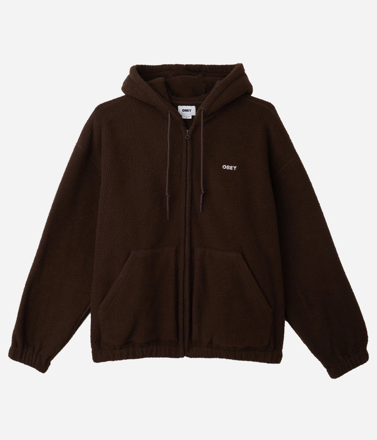 Obey Gaze II Hooded Jacket Clean Jacket Detail
