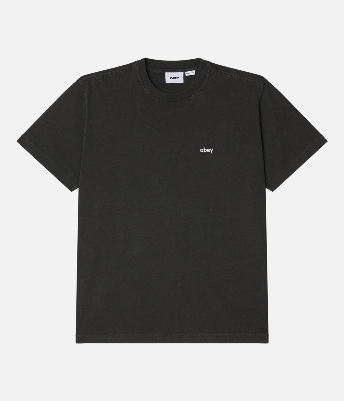 Statement Piece Teen Fashion Obey Lowercase Pigment T-Shirt