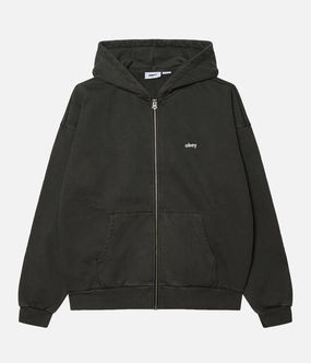 Daily Use Obey Lowercase Pigment Zip Hood