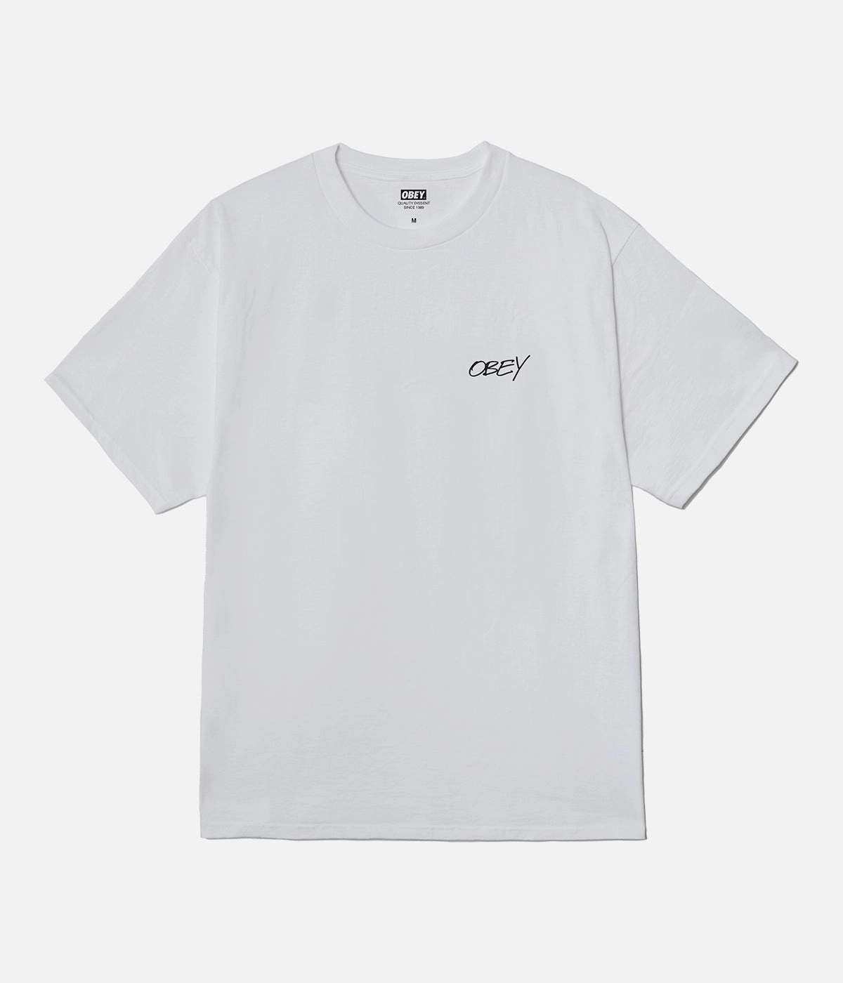 Obey Poppies T-Shirt Tall Length slim cut