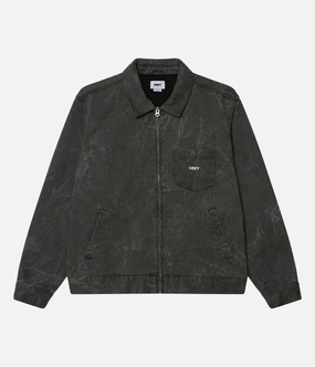 ErgonomicSleeveCut Obey Workman Zip Jacket