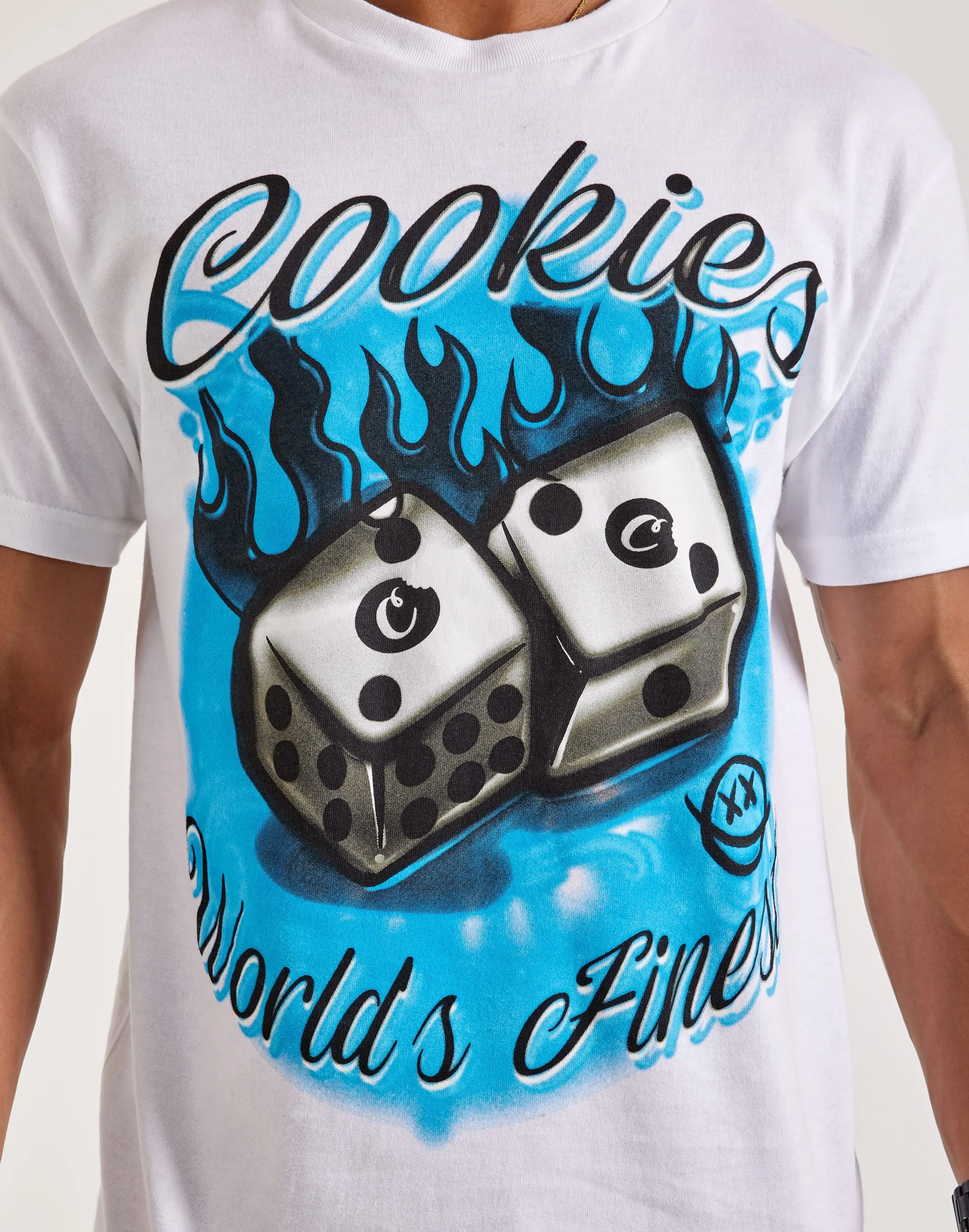 Cookies Sf World's Finest Tee Green Fit Dad Core