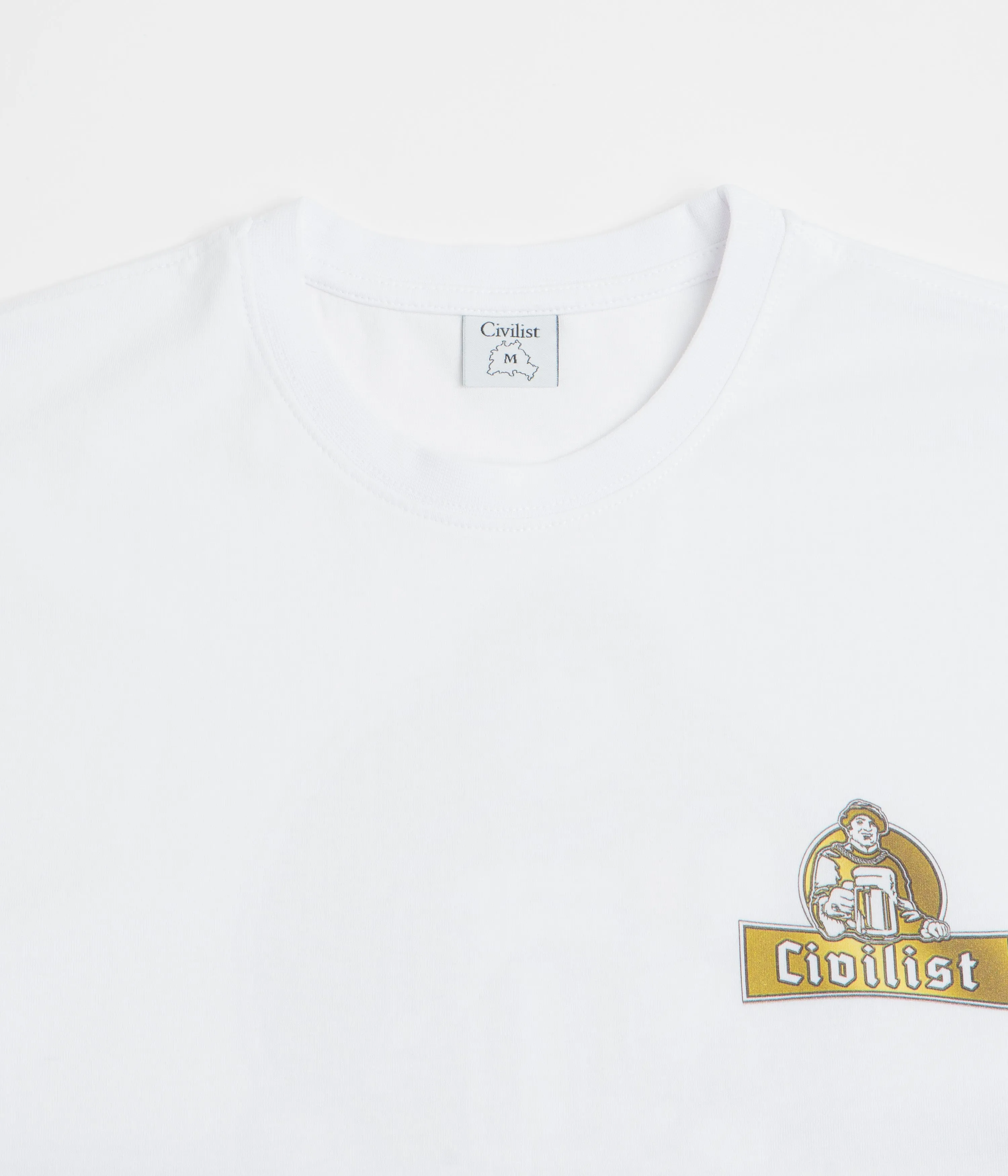 Civilist Schulle Chrome T-Shirt - White park