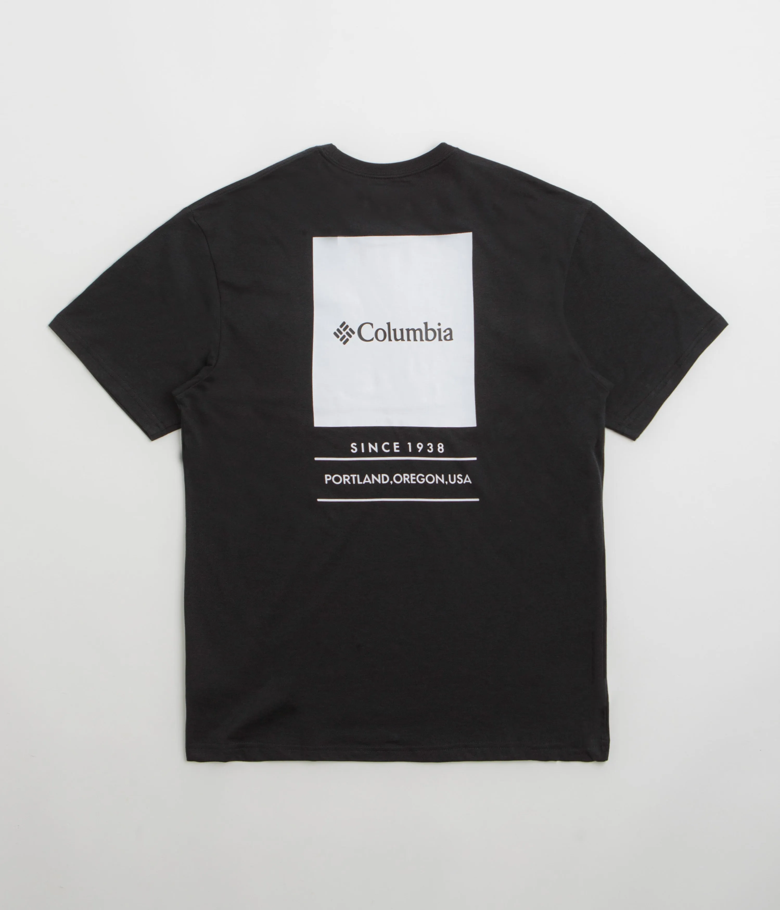 Columbia Barton Springs Graphic T-Shirt - Black exhibition venue Military Style