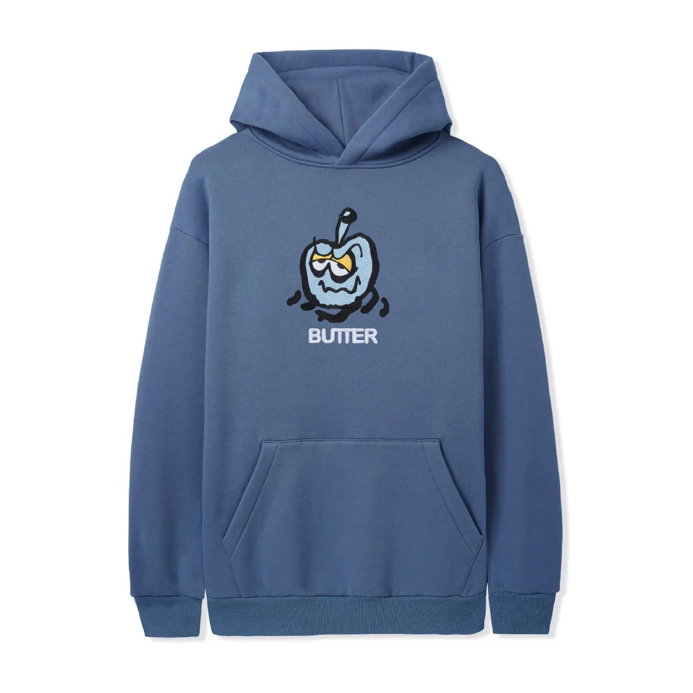 Lightweight Construction Butter Goods Smug Pullover Hoodie - Denim