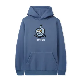 Lightweight Construction Butter Goods Smug Pullover Hoodie - Denim