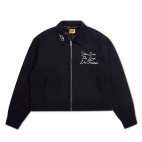Waterproof Stitch Details Business Attire Wool Trouble Jacket