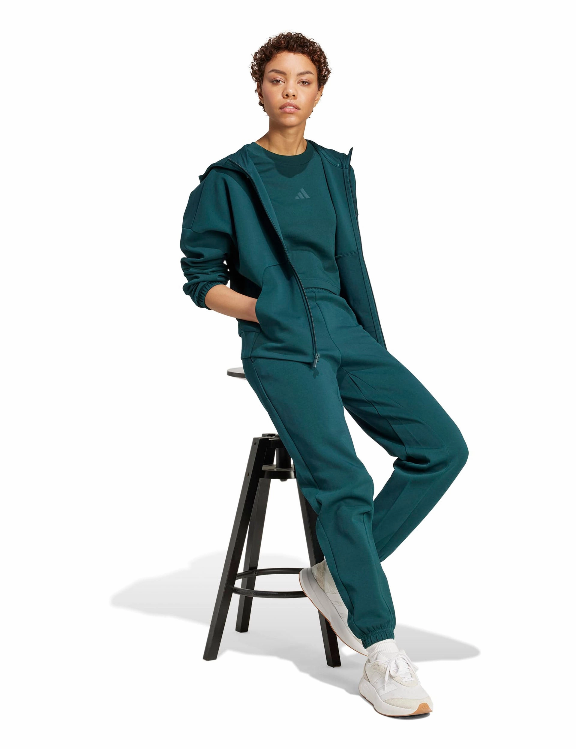 MoistureLockTechnology ReinforcedKnee Future Icons Small Logo Pants - Aurora Ivy