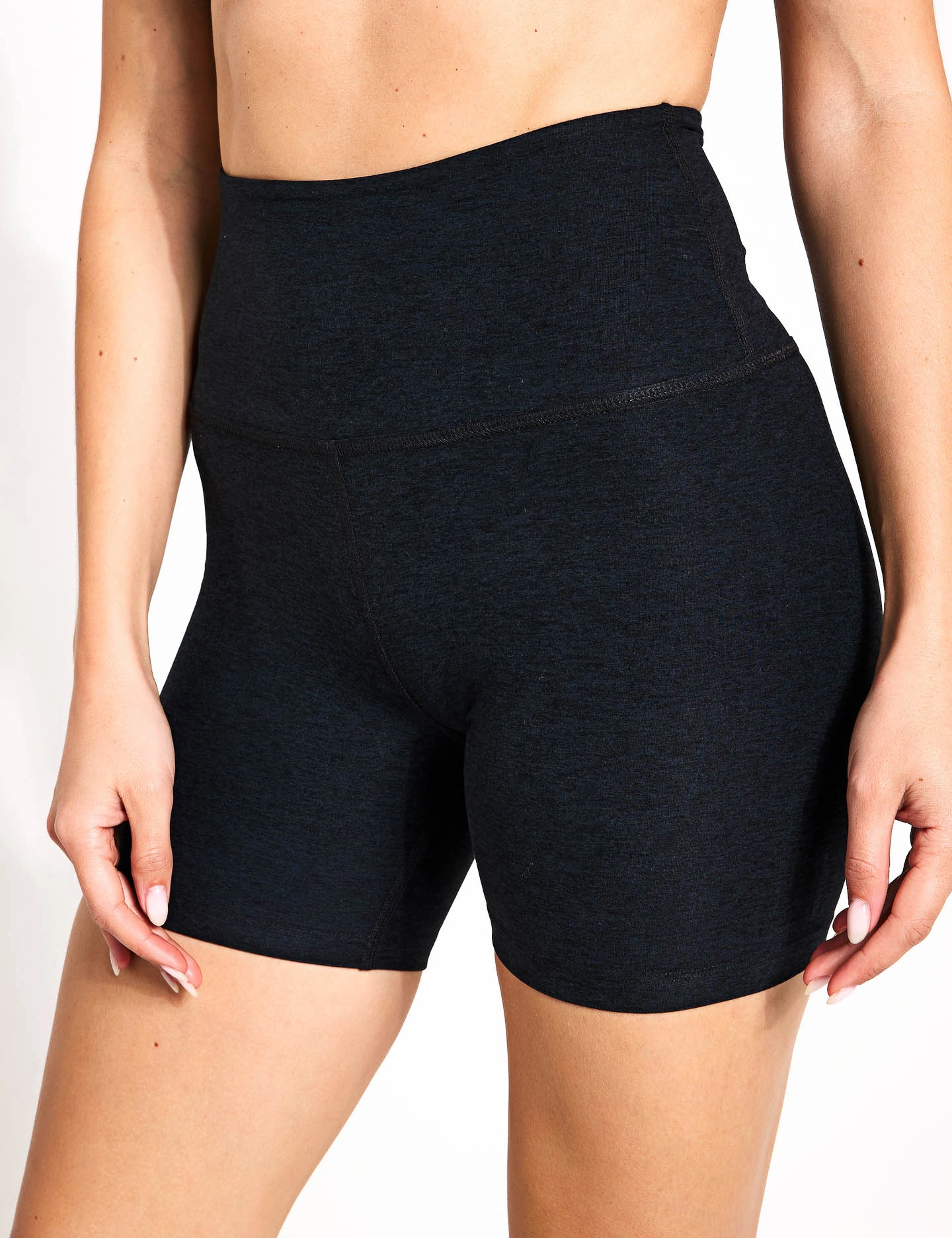 Quick Release Fastener Spacedye Keep Pace 5" Biker Short - Black