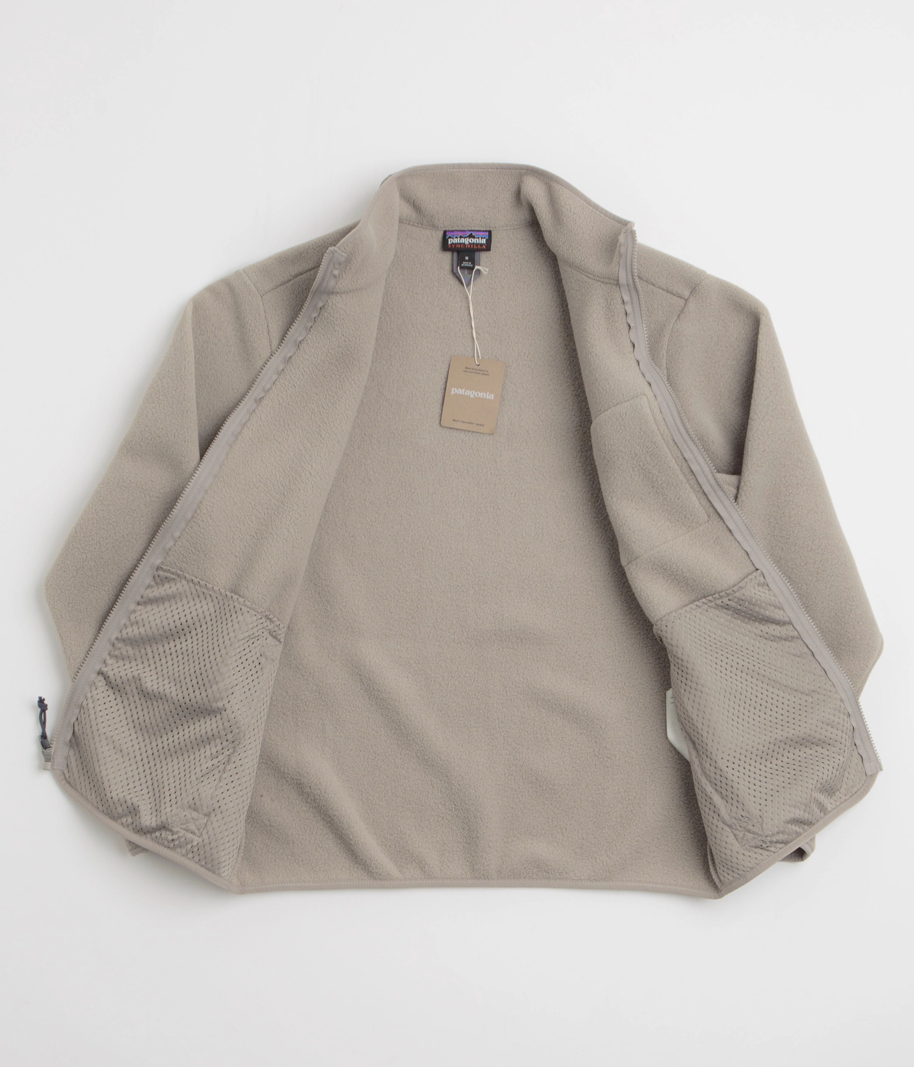 Patagonia Synchilla Jacket - Seabird Grey Adjustable Hem Elegant