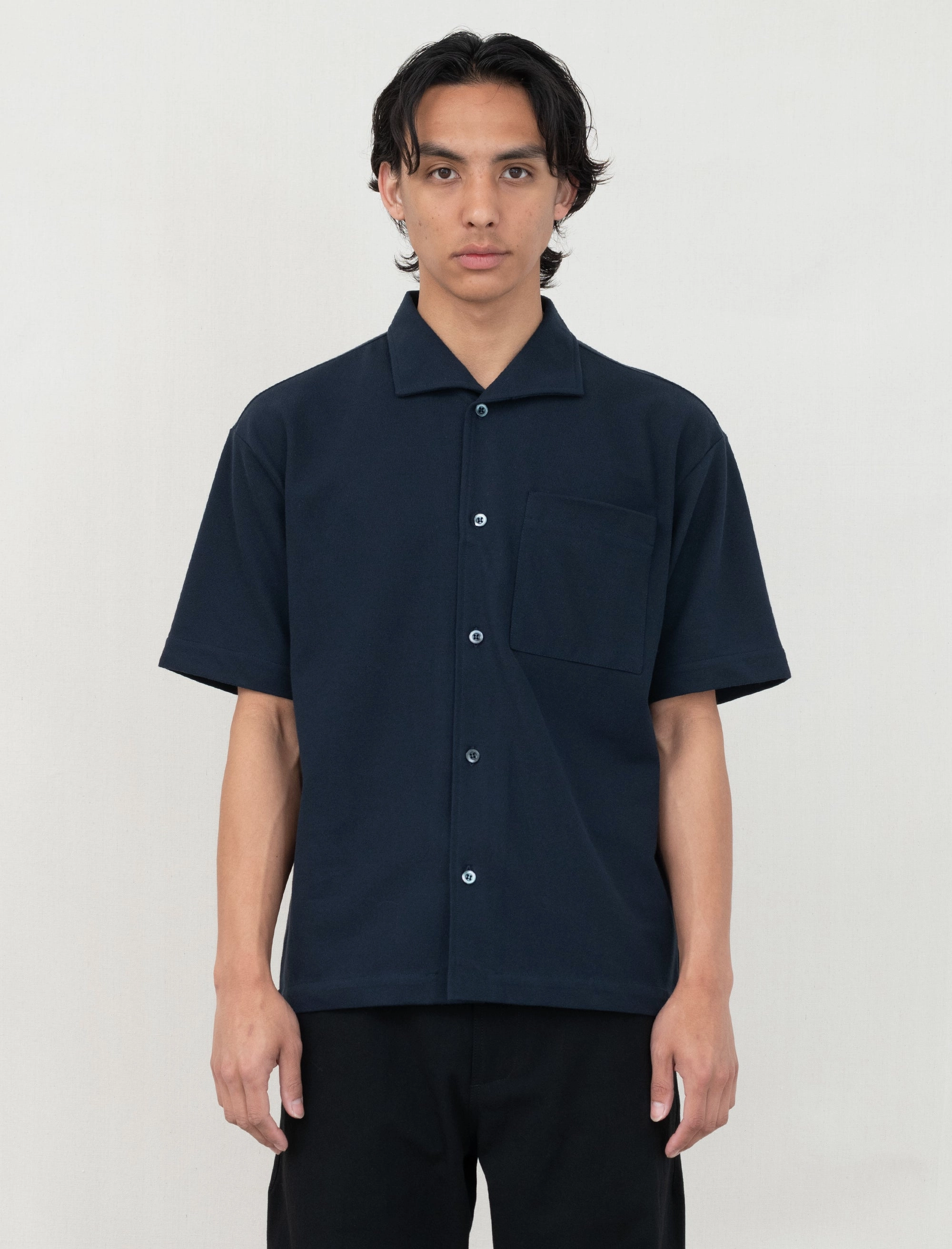 Coral Shirt (Midnight) Eco Friendly Material Sustainable Textile