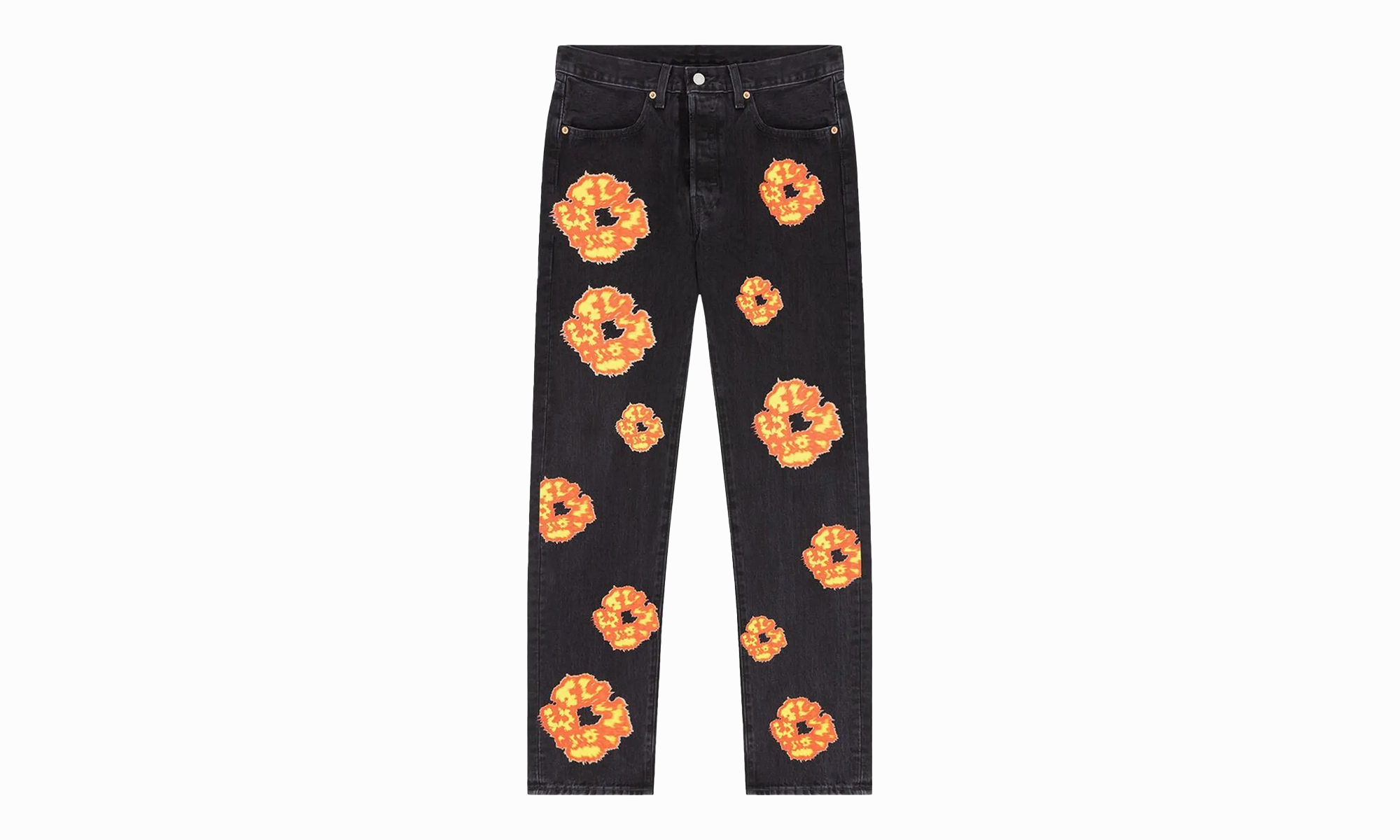 Clean Base Winter Warmth Outdoor Adventure 501 Jeans "Offset - Black"