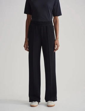Tension Control Waist The Wide Leg Pant 30" - Black